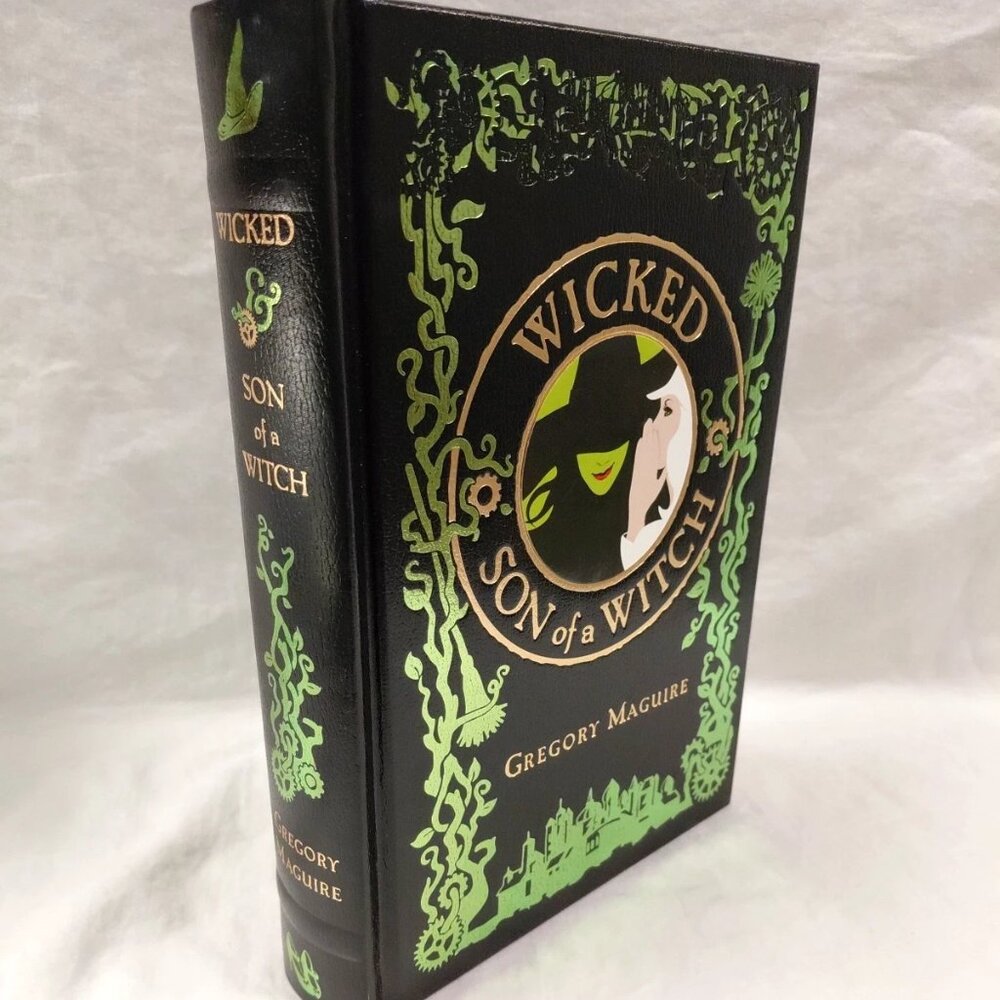 Wicked & Son of a Witch by Gregory Maguire Barnes Noble Special Leather Bound HC